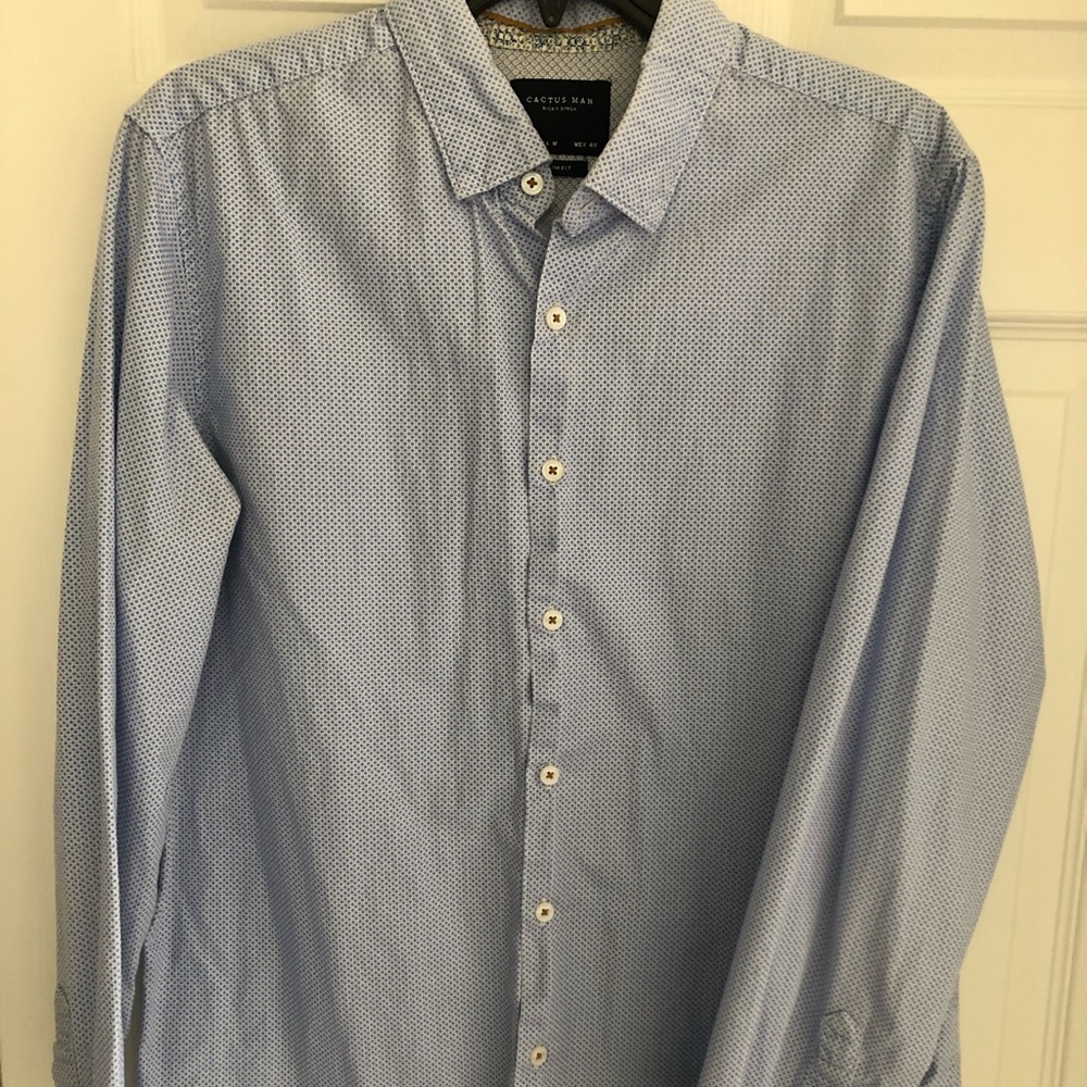 Men’s cactus man dress shirt